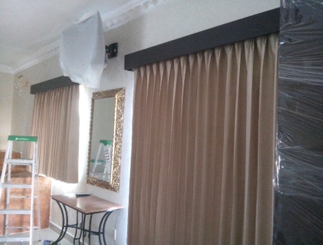 CORTINAS TRADICIONALES PLIEGUES